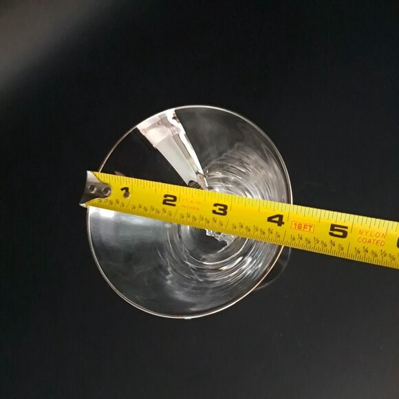 Fostoria Engagement Platinum Trim Stem Champagne Tall Sherbet - Picture 2 of 9